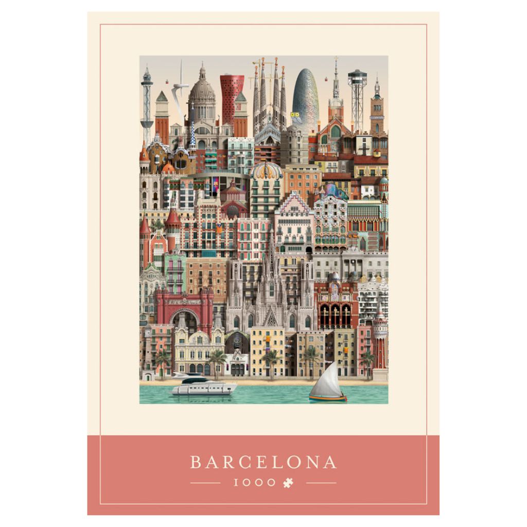 Barcelona jigsaw