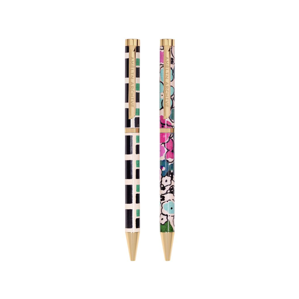 Ballpoint Pen Set - Florale