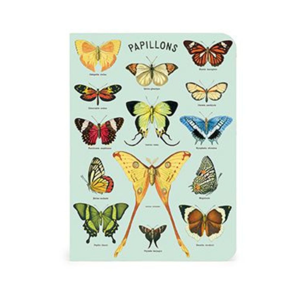 mini notebook. butterflies