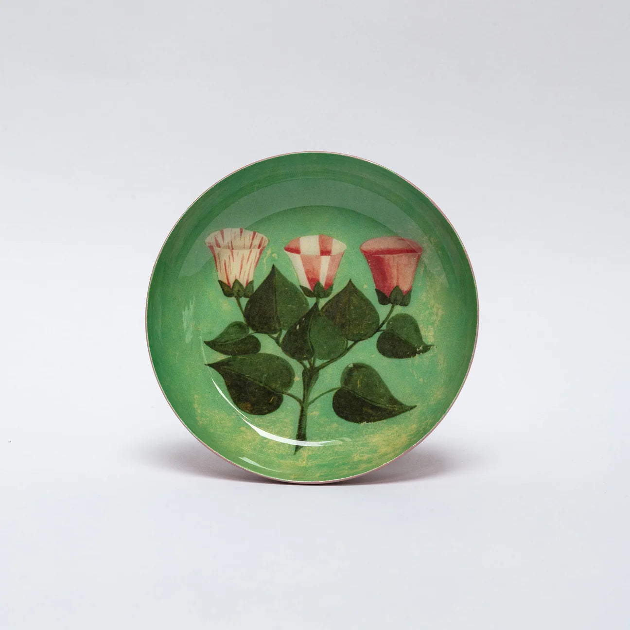 Festival of flowers round tray