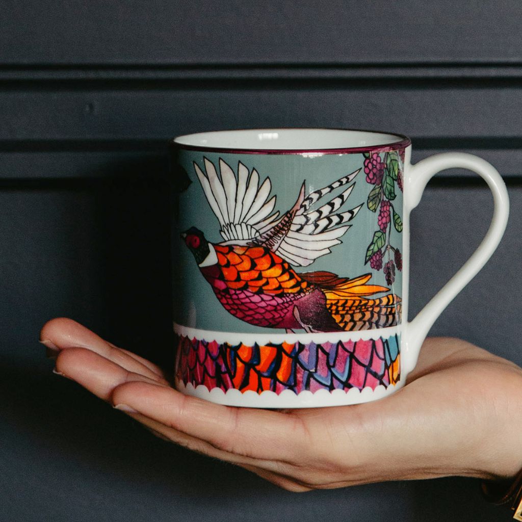 Flying Pheasant Mug