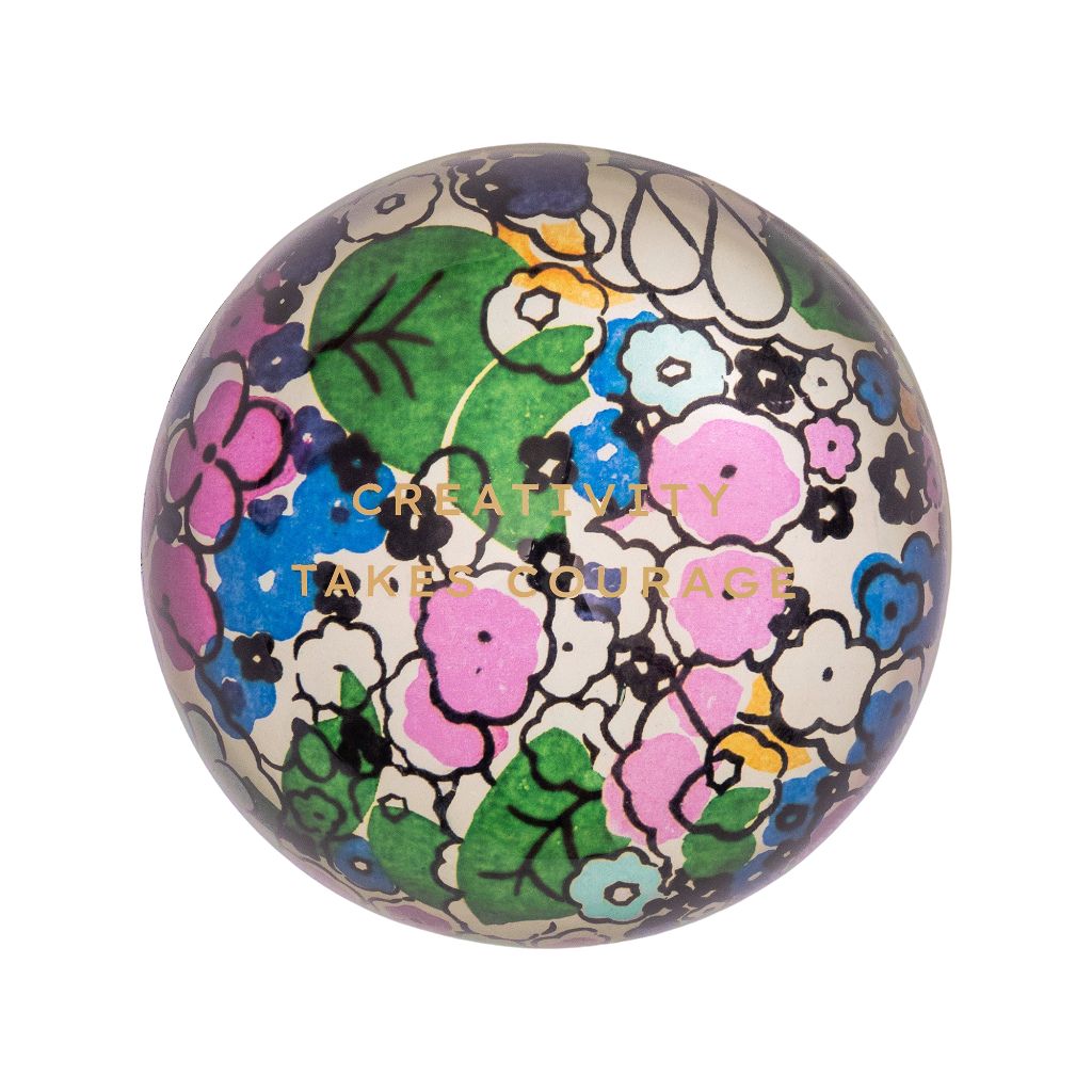 Florale paper weight