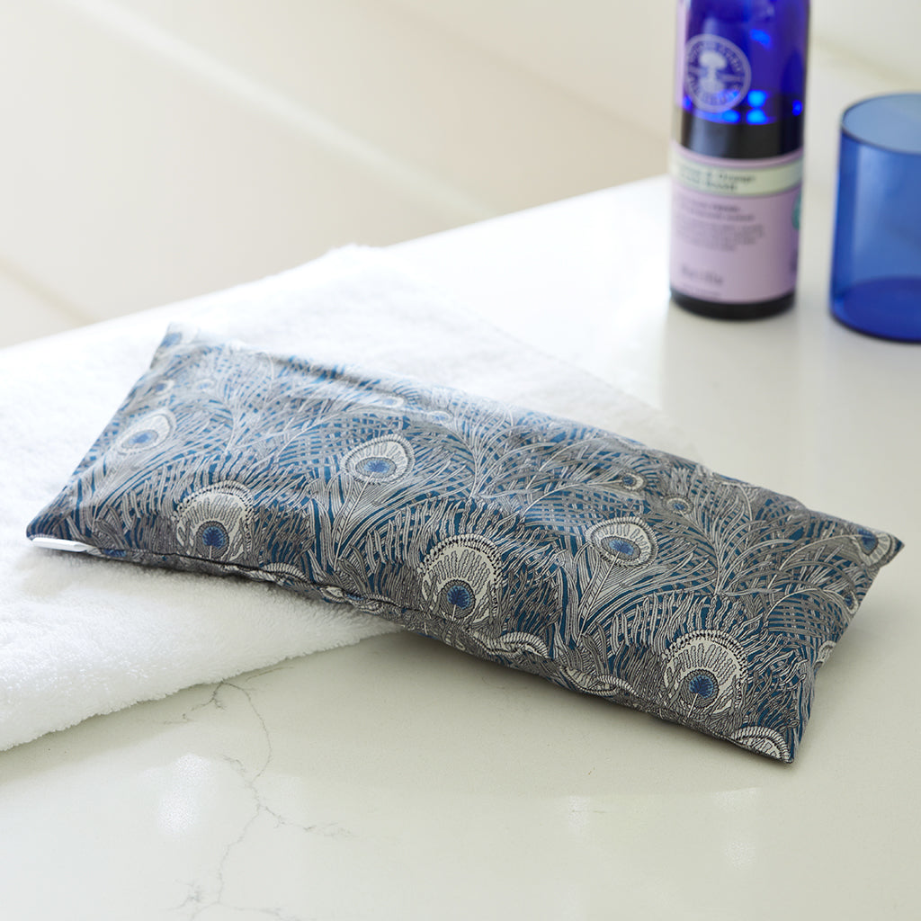 Luxury Aromatherapy Eye Pillow Liberty Print Hera Blue