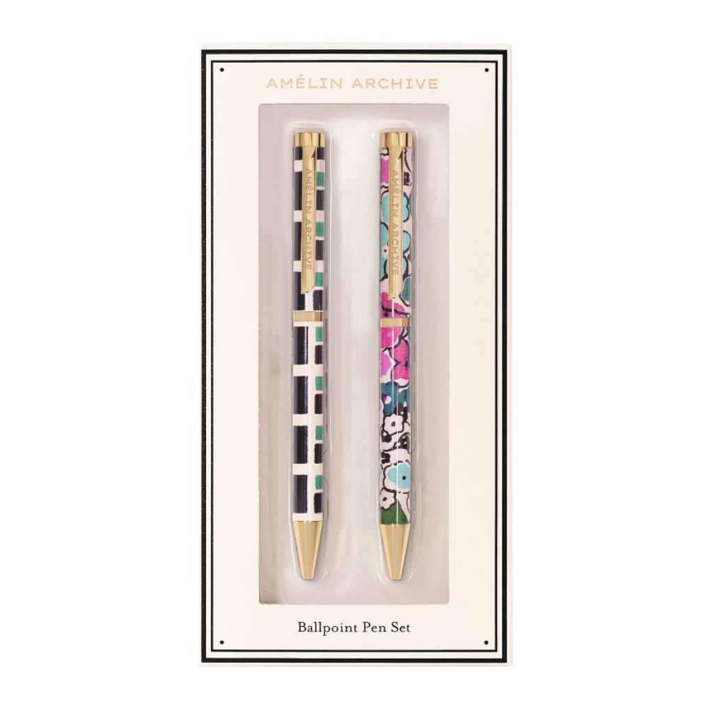 Pen set - florale