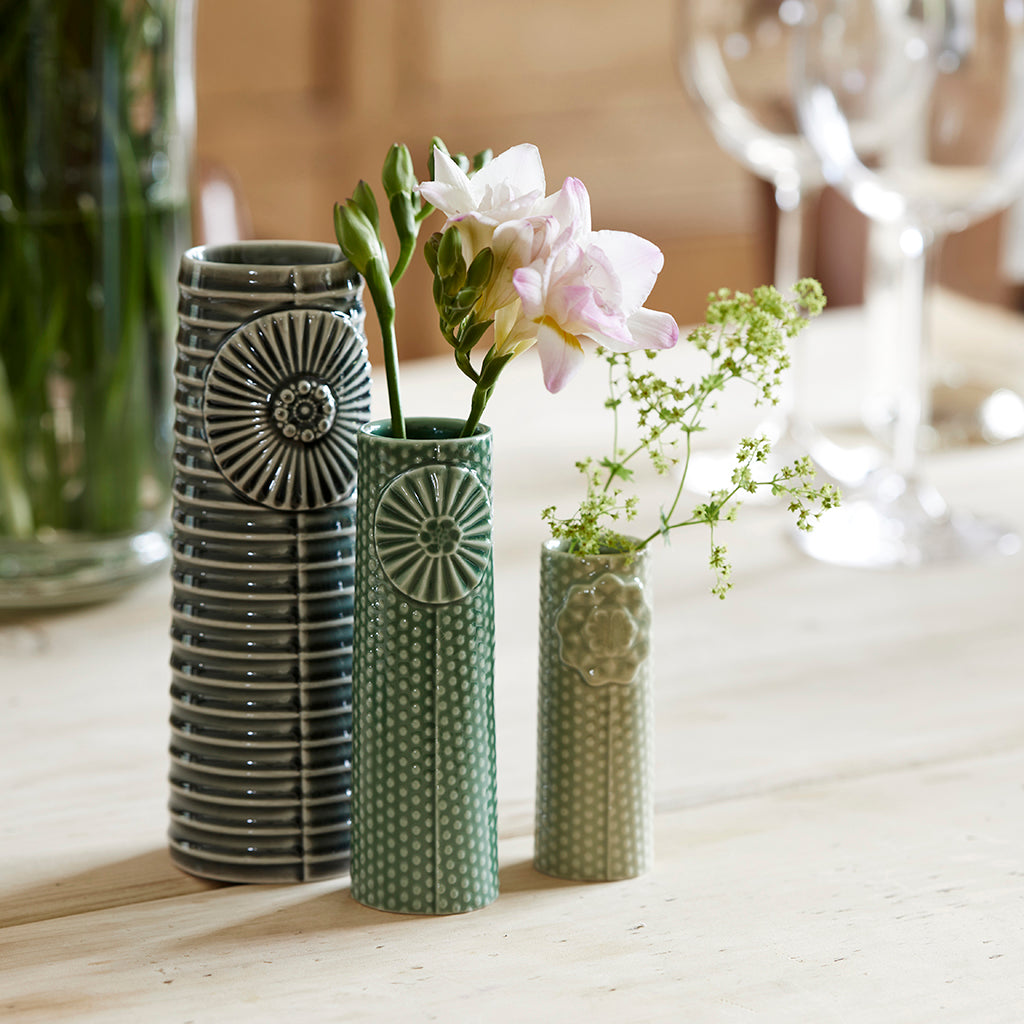 Pipanella Flock - Nordic Fjord - Set of Three Vases