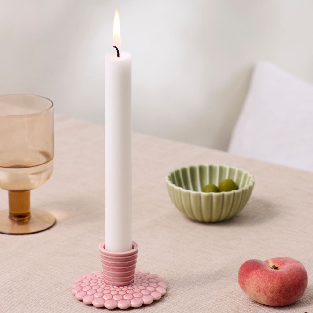 Pipanella pink candle holder