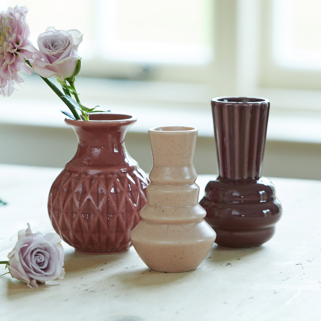 Minibell set of three micro vases