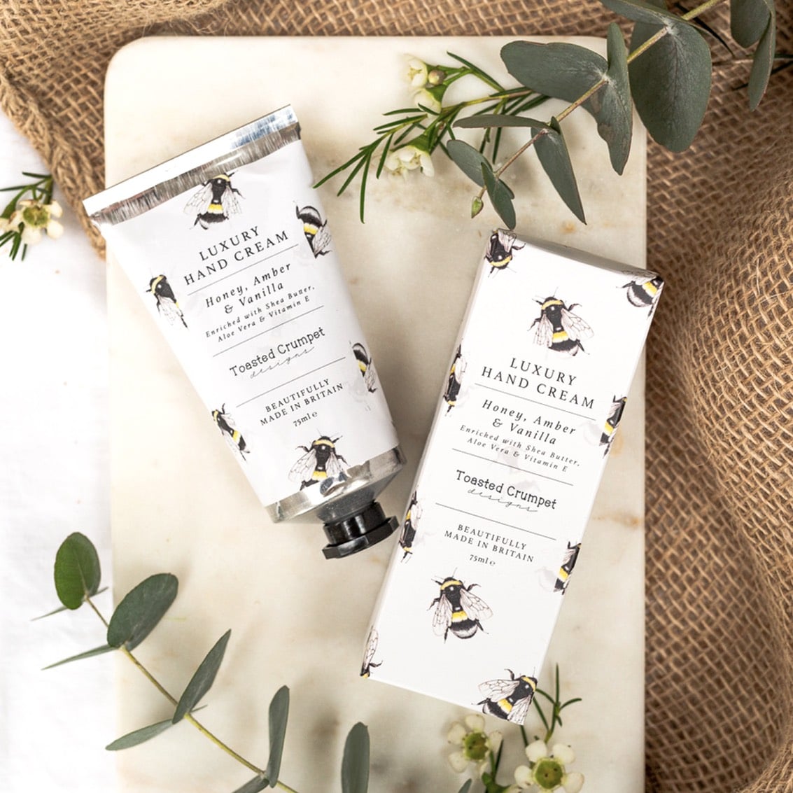 Honey, Amber & Vanilla Luxury Hand Cream - Life of Riley