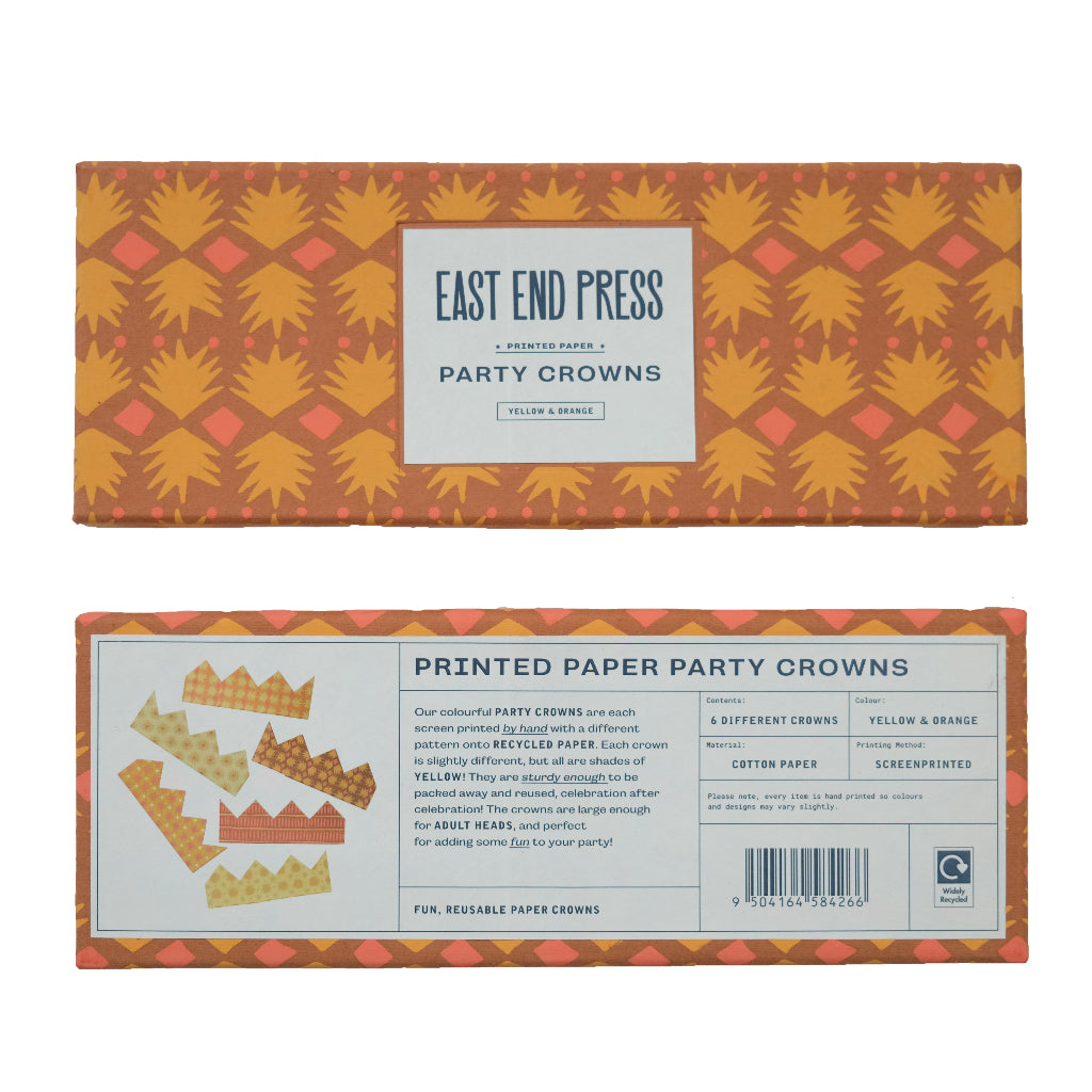 Party Crowns - yellow