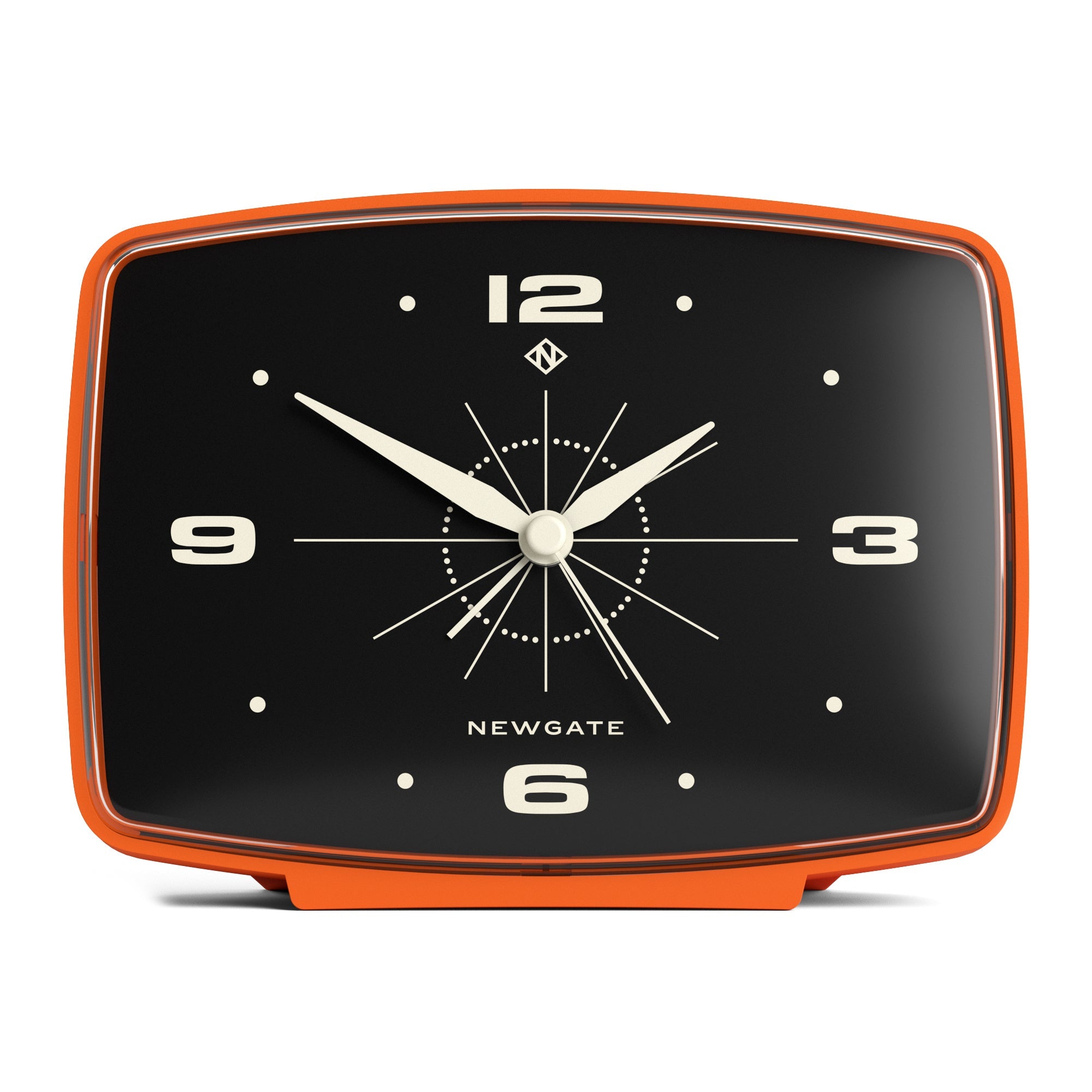 Retro Alarm Clock - Orange - Life of Riley