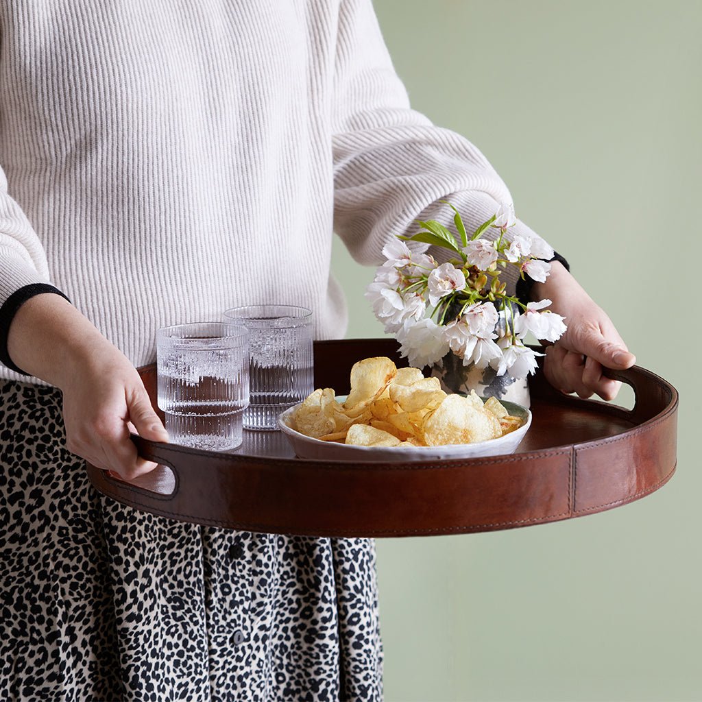 Round Tray, large, Serving Tray - Life of Riley