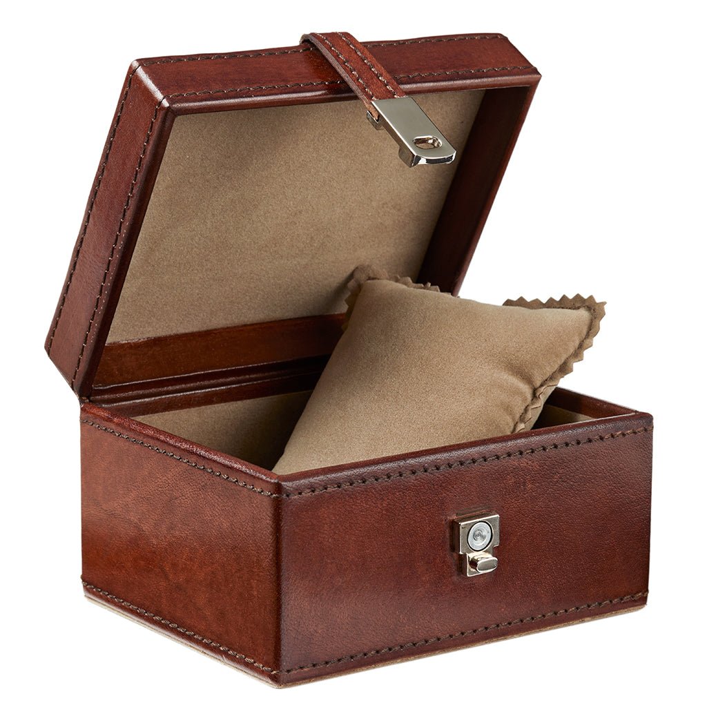 Seconds Leather Stud Keepsake Box