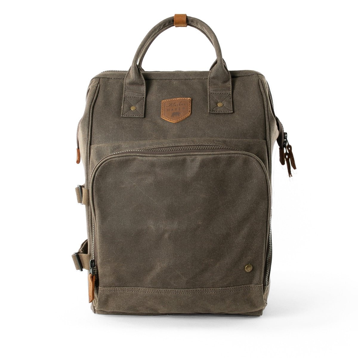 Seconds - Waxed Canvas Picnic Backpack Cooler