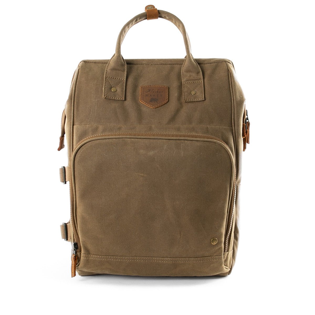 Seconds - Waxed Canvas Picnic Backpack Cooler