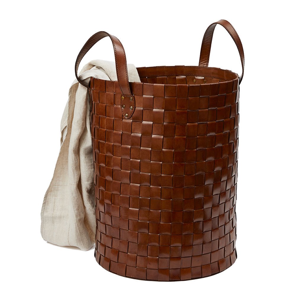 Seconds Woven Storage Basket, Tall