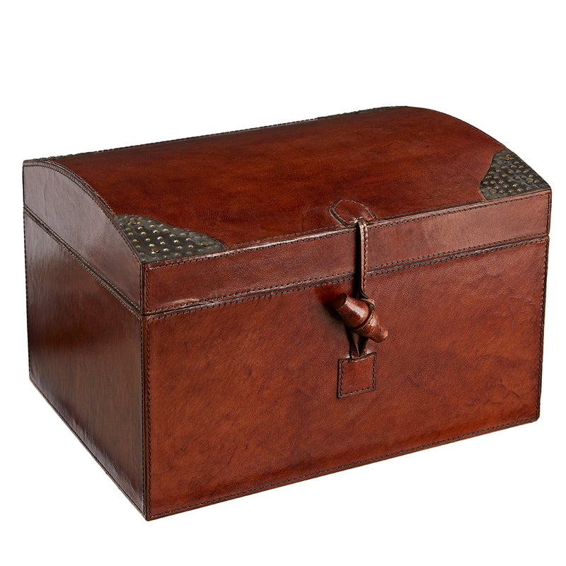 Leather memory box